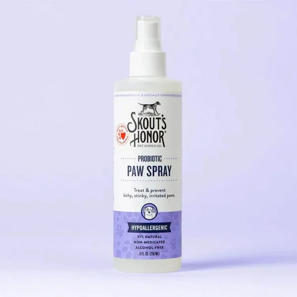 1ea 8oz Skout's Honor Probiotic Paw Spray - Stain & Odor
